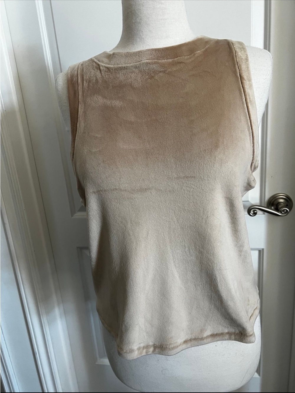 SKIMS Neutral Sandstone Crewneck Tank